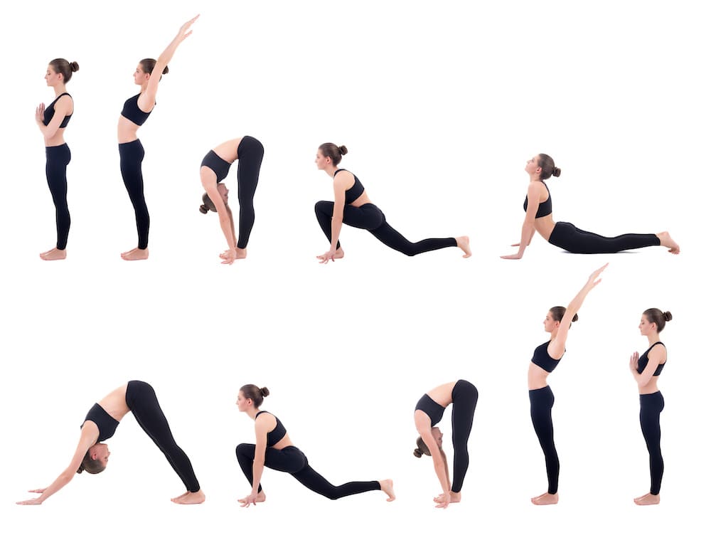 Lebenszahl 3 Yoga - Sonnengruss